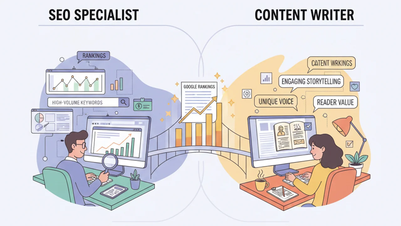 Difference Between SEO and Content Writing