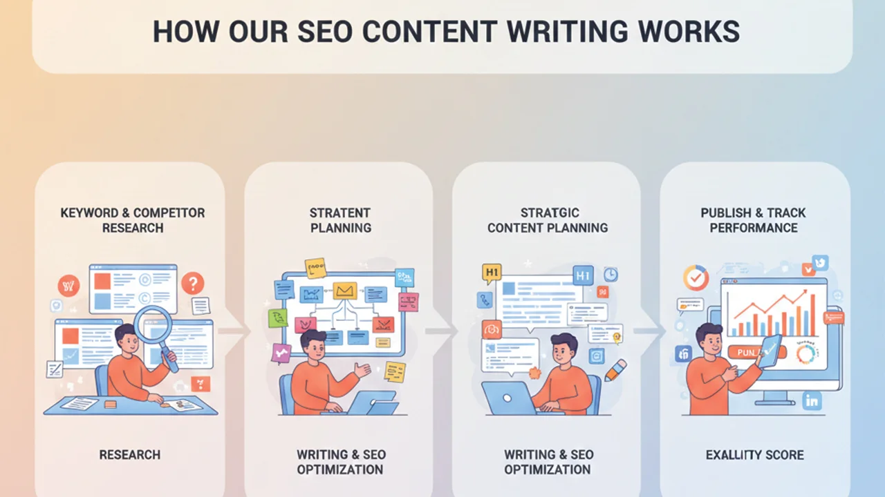 How Our SEO Content Writing Works