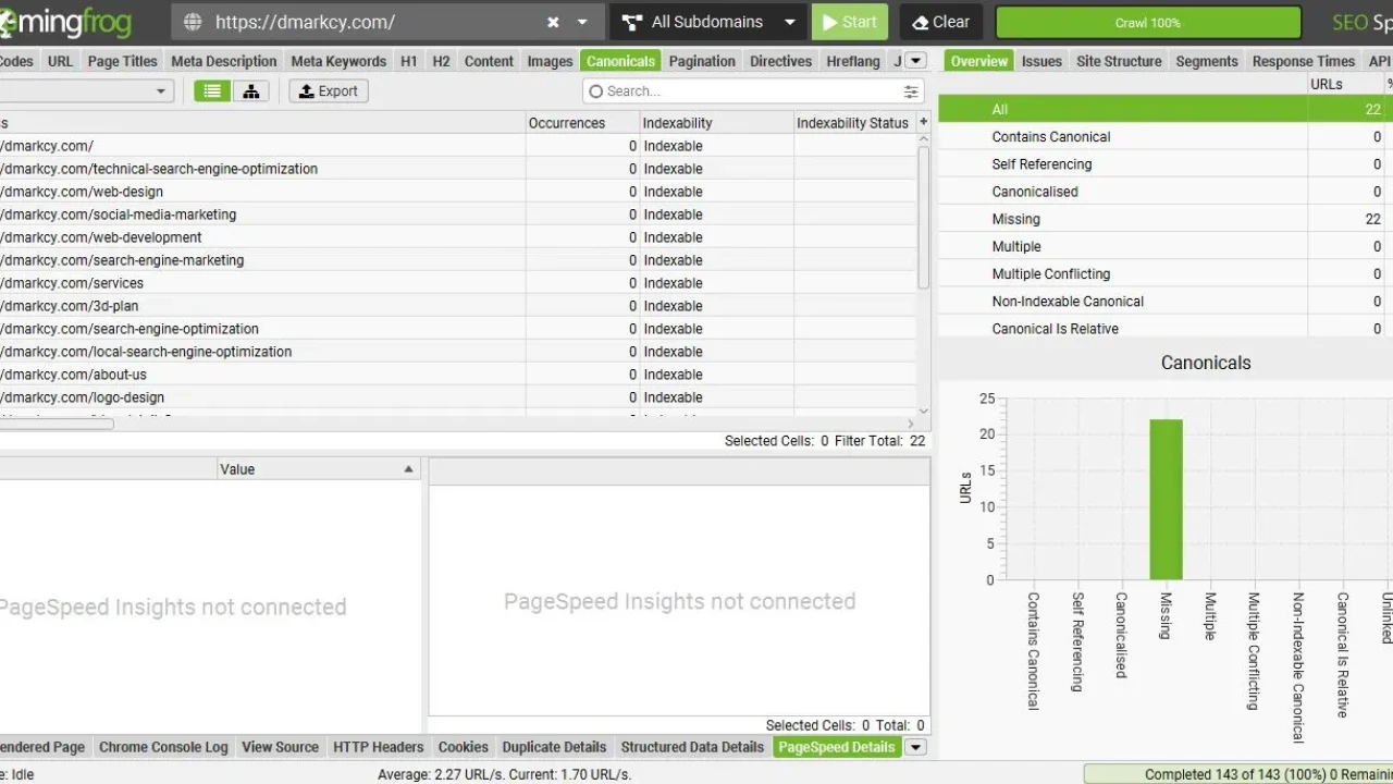 Canonicalization Work Demo