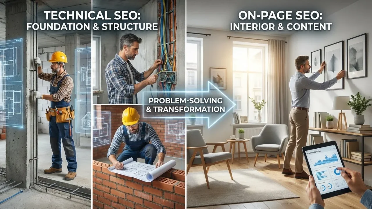 Compare Technical SEO vs On-Page SEO Service Providers