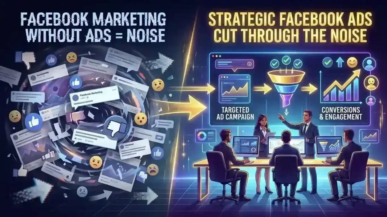Facebook Marketing Without Ads Is Just Noise