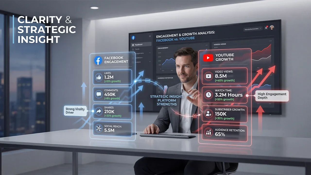 Facebook vs YouTube for Marketing