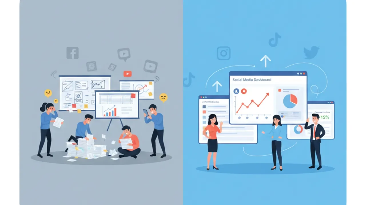 Social Media Marketing With and Without Modern Tools